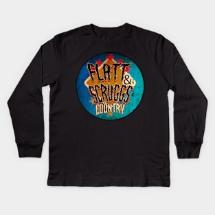 Flatt & Scruggs - Death Metal Kids Long Sleeve T-Shirt